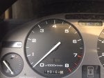 Speedometer White Light Gauge Automotive design
